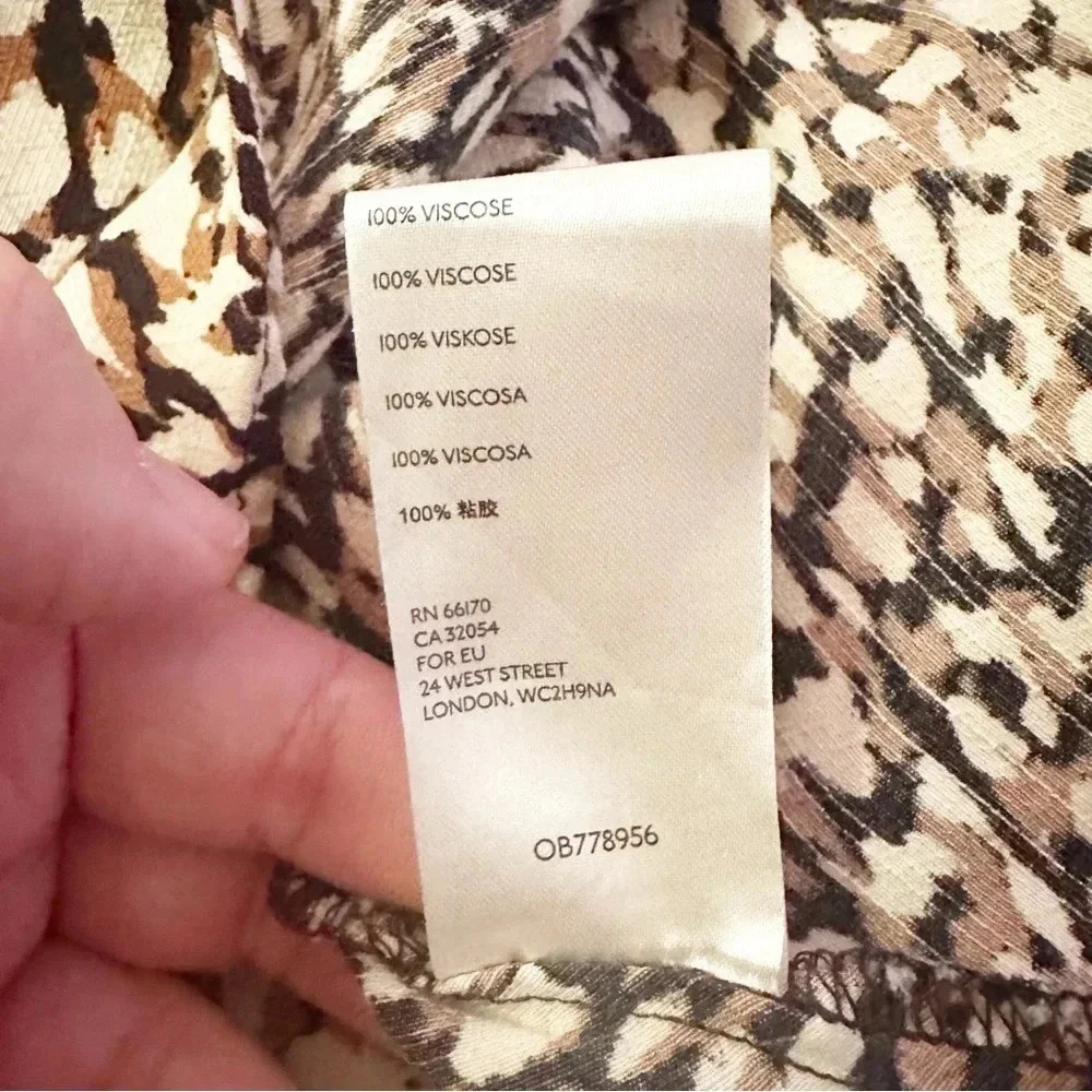 Free People• French Quarter Wrap Mini Dress Size Small - Picture 10 of 11